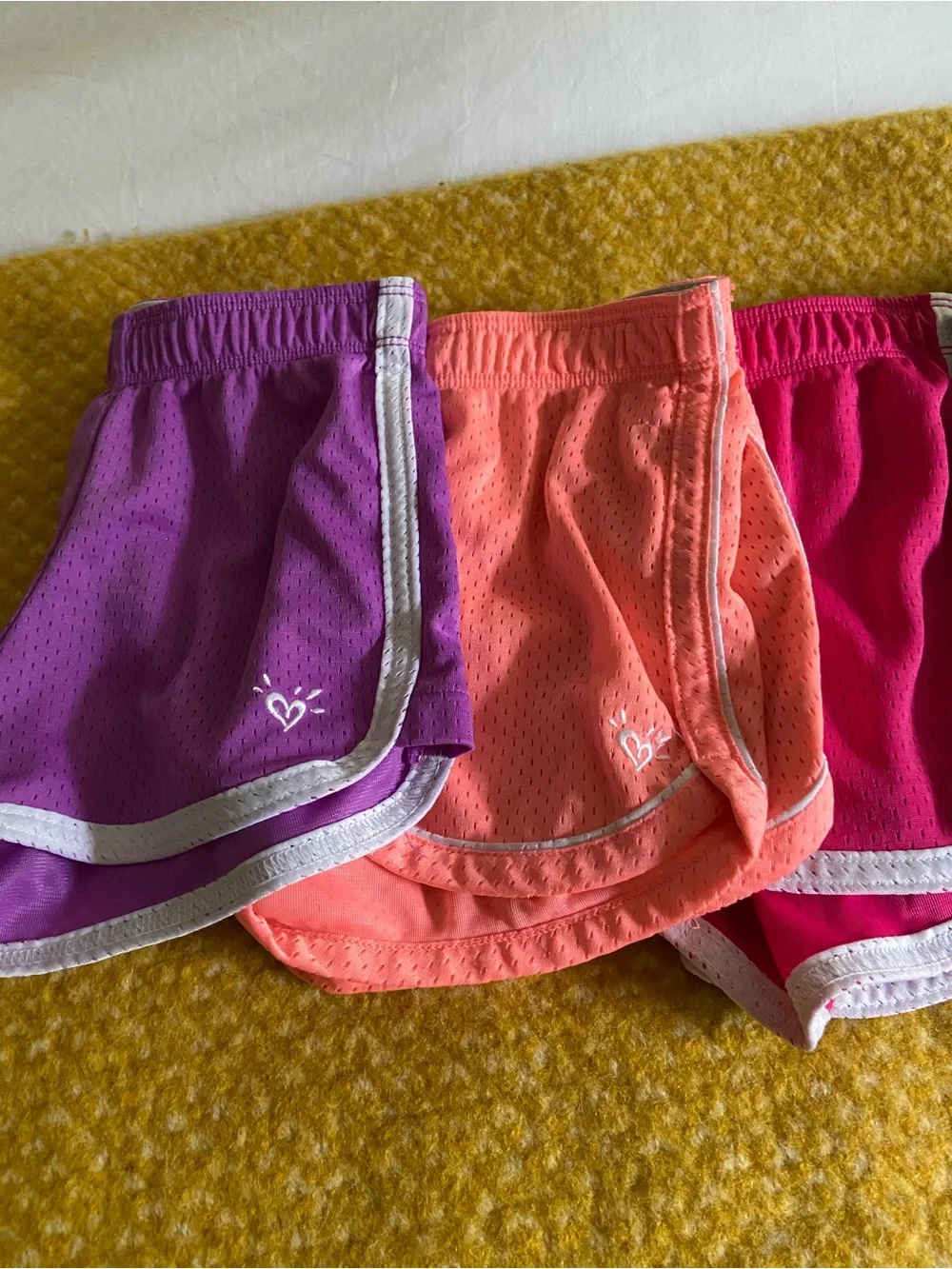 Girls Athletic Justice Shorts